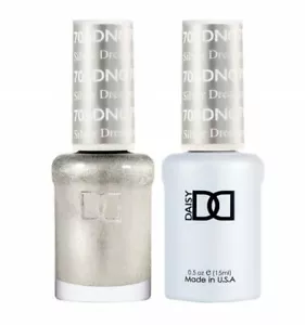 DND Soak Off Gel Polish and Nail Lacquer - 705 - Silver Dreamer - Picture 1 of 2