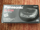 Panasonic MASH XBS SL-S160 Walkman Portable CD Player Vintage 1995 Open Box