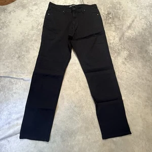 Good Counsel Jeans Mens Size 42W Black Malone Stretch Denim Cotton Blend - Picture 1 of 9