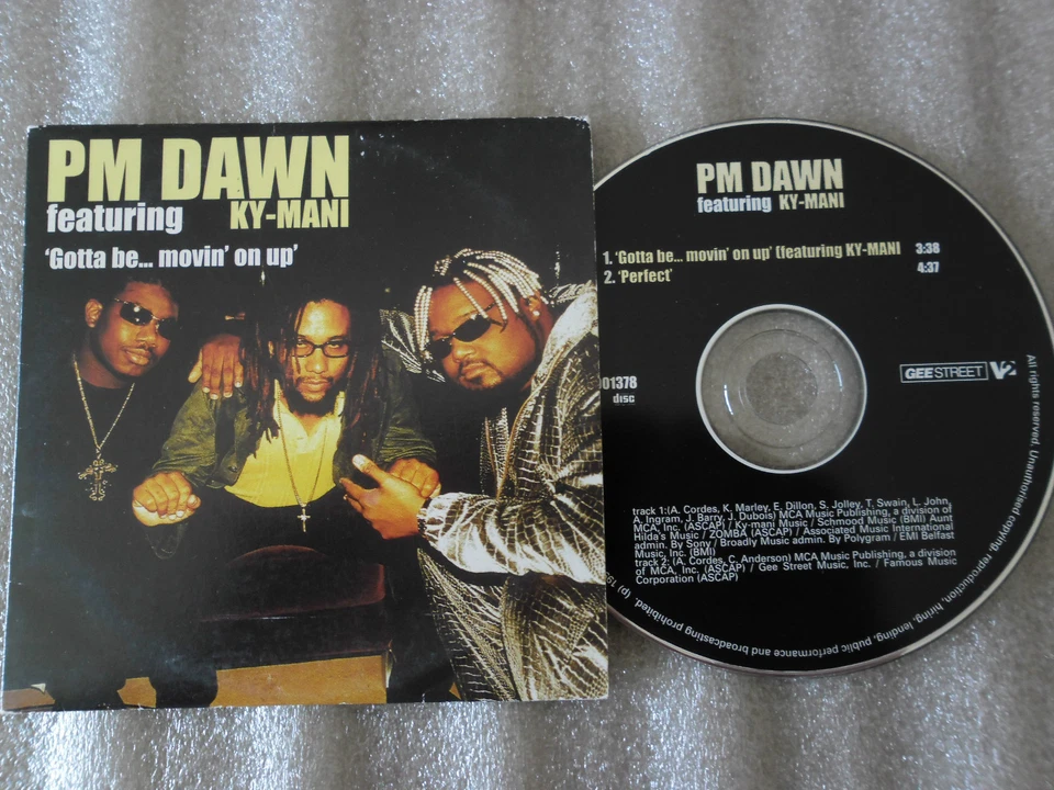 CD-PM DAWN-GOTTA BE..MOVIN ON UP-FEAT.KY MANI-SENSELESS-(CD SINGLE)98-2TRACK - Photo 1/1