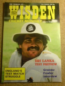 WISDEN - SRI LANKA TEST - Sept 1984  - Imagen 1 de 1