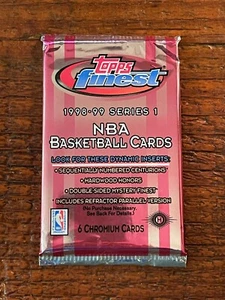 (1x) 1998-99 1998 Topps Finest Series 1 sealed unopened card pack Carter RC - Picture 1 of 1