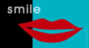 MARIO STRACK - How They Look 2 (Smile) limit.Gráfico original firmado imágenes art - Imagen 1 de 3