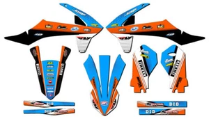 2020-2024 SX-E5 Ricochet Sky Blau Senge Grafiken Set Kompatibel Mit KTM - Picture 1 of 10