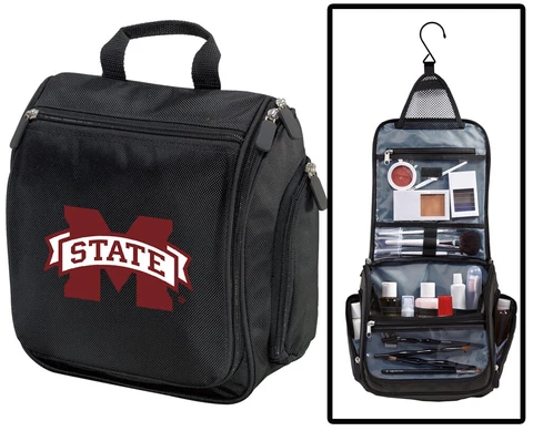 GRADUATION GIFT MSU Toiletry Bag Mississippi State Travel Organizer Cover