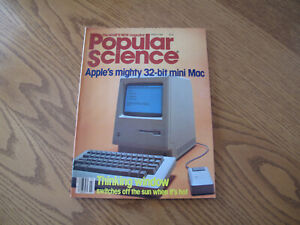 Apple Mini Mac Popular Science Magazine 1984 Steve Jobs Apple Computer Macintosh