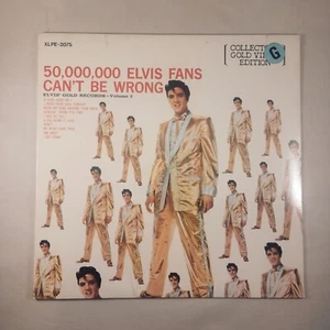 50000000 Elvis Fans Can't Be Wrong by Elvis - Gold Vinyl - RCA XLPE-2075 - NM/NM - Picture 1 of 2