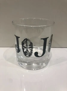 jojo's bizarre aventura máscara de piedra taza de vidrio viento dorado colección limitada - Imagen 1 de 14
