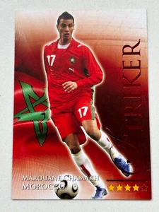 2010 Futera World Football Ruby Striker Card 'Marouane Chamakh' Morocco #660 - Picture 1 of 2