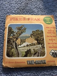 VIEW MASTER 3D REELS: PIKES PEAK-3 REELS-UNOPENED PACKAGE - Picture 1 of 6