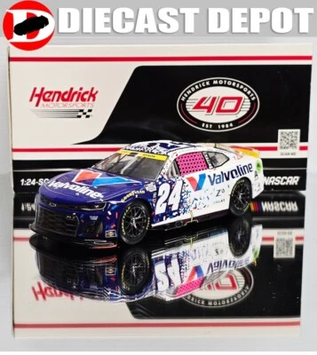 WILLIAM BYRON 2024 VALVOLINE ROVAL 1/24 ARCO FUNDIDO A PRESIÓN Foto 1 de 4