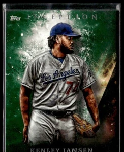 2018 Topps Inception Green Kenley Jansen #19 - Picture 1 of 2