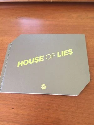 DON CHEADLE ‘HOUSE OF LIES’ PRESS KIT BOOK w/DVD Season 1 - Image 1 of 4