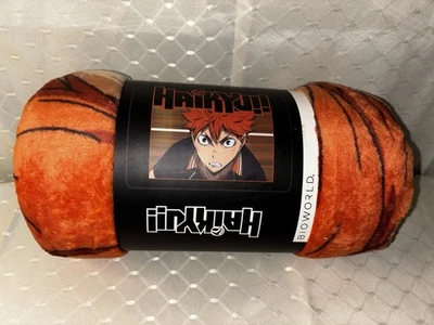 ¡¡Haikyu!! Manta de felpa suave Hinata Shoyo de anime de voleibol 45" x 60" Foto 1 de 4