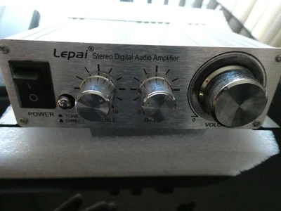 Lepai LP-2020TI цифровой Hi-Fi аудио мини усилитель с источником питания б/у - Изображение 1 из 4