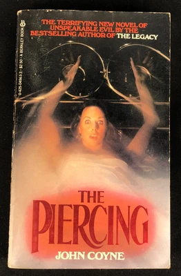 The Piercing By John Coyne 1980 1st Berkley Edition Horror Novel Paperback 80s - Image 1 of 4