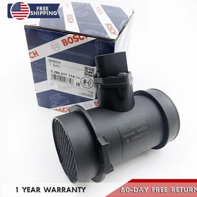 Mass Air Flow Sensor Meter for 1997-02 Mercedes-Benz C230 SLK230 2.3L 0280217114 Foto 1 de 4