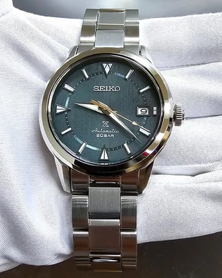 Reloj para hombre SEIKO Prospex Alpinist automático 38 mm esfera verde SPB289 Foto 1 de 4