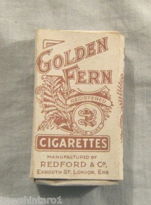 #D31. EMPTY CIGARETTE PACKET - REDFORD & Co. GOLDEN FERN - Bild 1 von 3