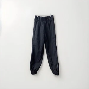 Black Bear Snowboarding Skiing Skating Pants Juniors Medium Black Nylon Side Zip - Picture 1 of 10