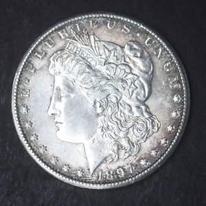 1897-S Morgan Silver Dollar $1 - COINGIANTS - - Picture 1 of 2