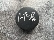 Mathieu Lemay Signed Ice Hockey Puck Nottingham Panthers 