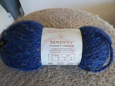 Hilo Serenity Chunky Tweeds 1 madeja 3,5 oz color eclipse (1 disponible) Foto 1 de 3