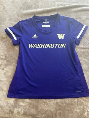 Camiseta de fútbol para mujer de la Universidad de Washington talla grande #15 Foto 1 de 4