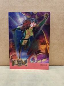 1995 Marvel Metal π₯ Rogue Gold Blaster Insert Card #10 of 18 Rare - Picture 1 of 2