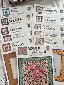 Green Apple Co. "In the Bag" & "Sole Mates" Cross Stitch Charts Bundle - Picture 1 of 12