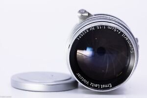 Leica ltm 50mm F1.5 1,5 summarit m39 screw 1950