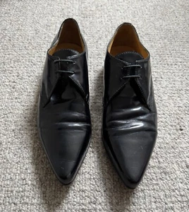 Extremely rare Raf Simons 00s Hedi Slimane indie sleaze style lace up shoes - Picture 1 of 7
