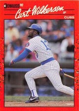 1990 Donruss #608 Curt Wilkerson NM-MT Cubs DP