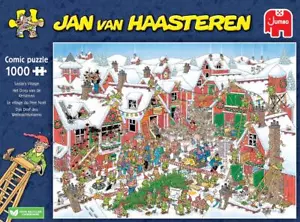 Jan Van Haasteren Santa's Village Jigsaw Puzzle (1000 Pieces) - Picture 1 of 1