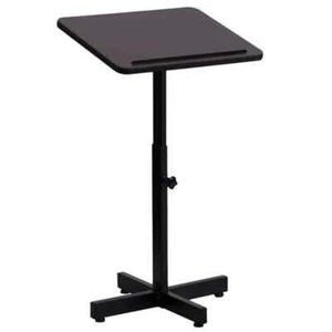 20 in. Mahogany Standing Desk, Adjustable Height - Picture 1 of 6
