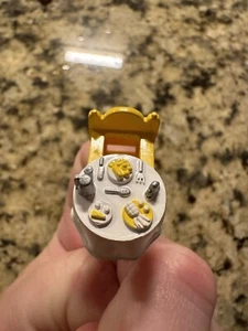 Polly Pocket Tiny Tinas Dinner Time Ring No Doll! Bluebird Toys Vintage Original - Picture 1 of 6