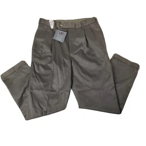 Joseph A. Bank Travelers Twill Collection Men's 36Wx32L Olive Dress Pants NWT - Picture 1 of 5