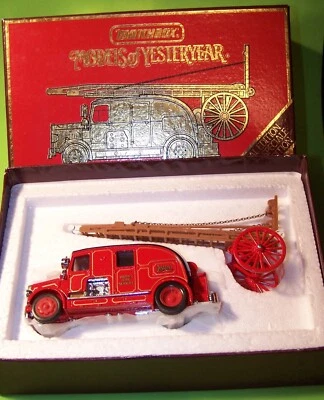 1989 MATCBOX MODELS OF YESTERYEAR YS-9 LEYLAND CUB FIRE ENGINE FK-7 - Image 1 of 4