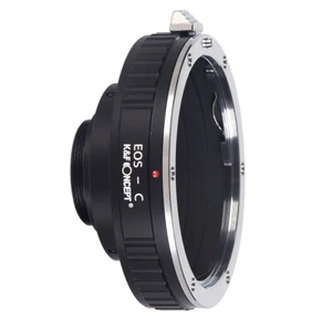 K&F Concept Eos-C Brass Adapter Canon EOS Lens To C-Mount .313 - Picture 1 of 7