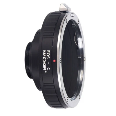K&F Concept Eos-C Brass Adapter Canon EOS Lens To C-Mount .313 - Image 1 of 4