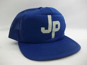 JP Youth 21" Hat Vintage Blue Snapback Trucker Cap - Picture 1 of 9