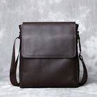 Leather Men's Shoulder Bag Layer Crossbody Bag Backpack