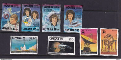 Guyana 1989 Mujer en el espacio MNH 16497 Foto 1 de 2