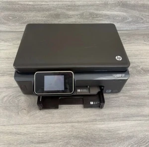 HP Photosmart 6520 All in One Inkjet Printer w/extra Ink Cartridges For Refills - Photo 1/10