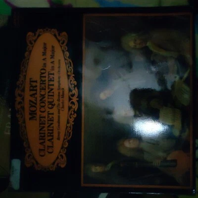 MOZART CLARINET CONCERTO - QUINTET - VINYL LP   BENNY GOODMAN - Image 1 of 3