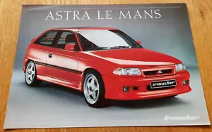 IRMSCHER ASTRA LE MANS car sales brochure. German text. 1993 Opel / Vauxhall - Picture 1 of 2