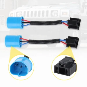 9007 Male to H4 Female Extension Conversion Adapter Wire Harness For H2 Headlamp - Picture 1 of 7