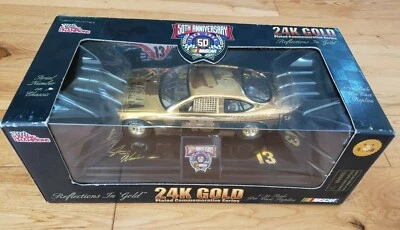 NUEVO Racing Champions 24K BAÑADO EN ORO NASCAR 50 Aniversario 1:24 1 de 4998, #13 Foto 1 de 4