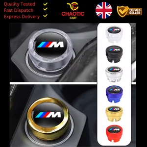 BMW M Sport Cigarette Lighter Cap Power Outlet Cover - 1 2 3 4 5 Series X3 X5 X6 - Picture 1 of 6