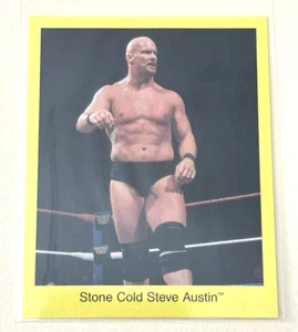 1997 Cardinal WWF Stone Cold Steve Austin Trivia Rookie Card - Picture 1 of 2
